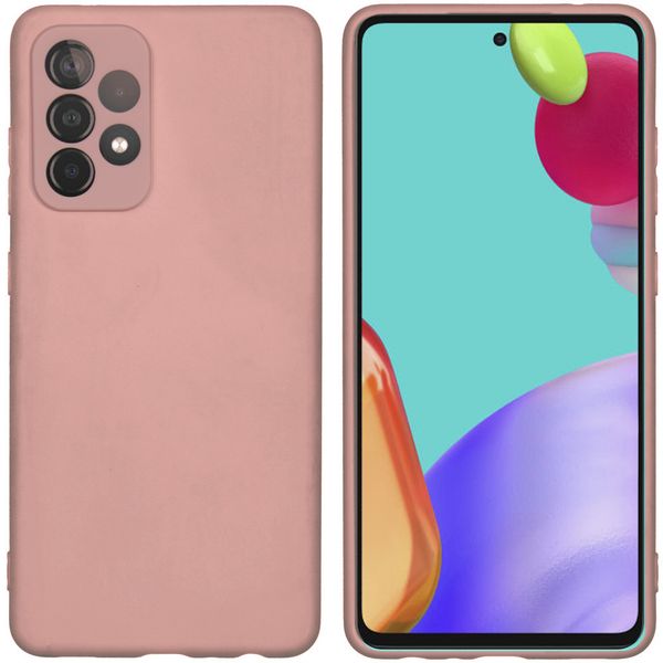 imoshion Coque Couleur Samsung Galaxy A52(s) (5G/4G) - Dusty Pink