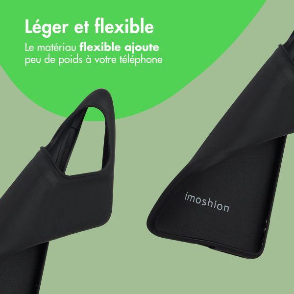 imoshion Coque Couleur Motorola Edge 60 Fusion - Noir