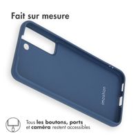 imoshion Coque Couleur Samsung Galaxy S22 - Bleu foncé