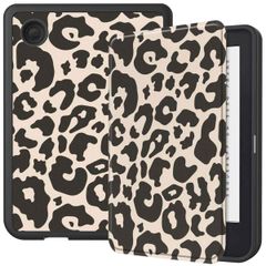 imoshion Slim Soft Sleepcover Kobo Clara 2E / Tolino Shine 4 - Leopard