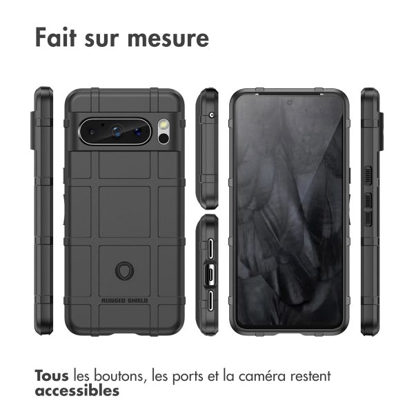 imoshion Coque Arrière Rugged Shield Google Pixel 8 Pro - Noir