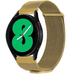 imoshion Bracelet magnétique milanais  - Connexion universelle 20 mm - Taille M - Doré