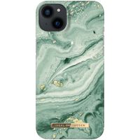 iDeal of Sweden Coque Fashion iPhone 14 Plus - Mint Swirl Marble