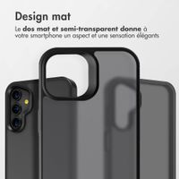Accezz Coque Givrée Robuste Samsung Galaxy A15 (5G/4G) - Noir