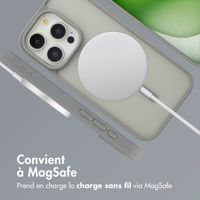 imoshion Coque Color Guard avec MagSafe iPhone 15 Pro - Gris