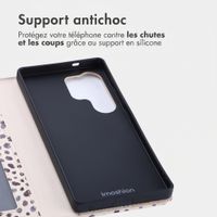 imoshion Étui de télephone portefeuille Design Samsung Galaxy S25 Ultra - Black And White Dots