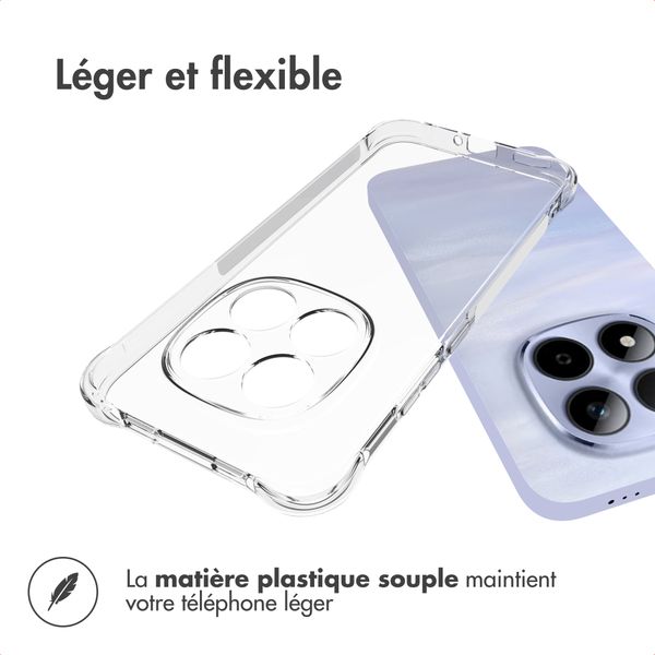 imoshion Shockproof Case Xiaomi Redmi Note 15 Pro (5G) - Transparent