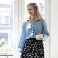 Selencia Étui portefeuille en cuir véritable Samsung Galaxy S21 - Dusty Pink