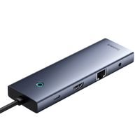 Baseus UltraJoy Concentrateur USB-C 10-in-1 - 4K 60Hz - Charge de 100 watts - Station d'accueil - Space Grey