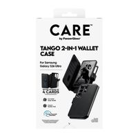 CARE by PanzerGlass Étui de télephone portefeuille Tango 2 en 1 avec MagSafe Samsung Galaxy S26 Ultra - Transparent
