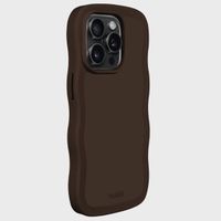 Holdit Coque Wavy iPhone 15 Pro - Chocolate