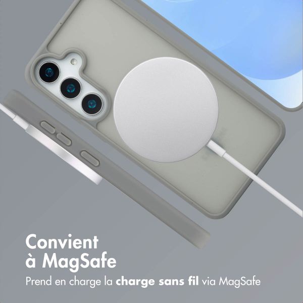 imoshion Coque Color Guard avec MagSafe Samsung Galaxy S25 - Gris