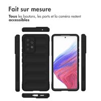 imoshion Coque arrière EasyGrip Samsung Galaxy A53 - Noir