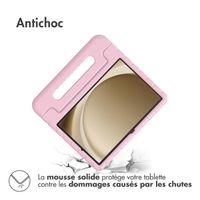 imoshion Coque kidsproof avec poignée Samsung Galaxy Tab A9 Plus - Rose clair