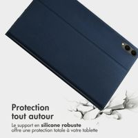 Accezz Coque tablette Classic Samsung Galaxy Tab S11 Ultra - Bleu foncé