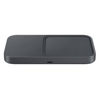 Samsung ﻿Wireless Charger Duo - Chargeur sans fil - Sans adaptateur et câble de charge - 15 Watt - Noir