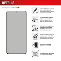 Displex Protection d'écran en verre trempé Privacy Samsung Galaxy S24 FE / S25 FE