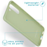 imoshion Coque Couleur Samsung Galaxy S21 - Olive Green