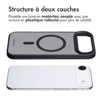 Accezz Coque Givrée Robuste avec MagSafe Apple iPhone Air - Noir