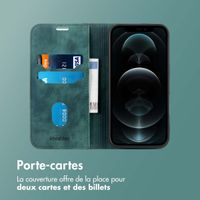 imoshion Étui de téléphone portefeuille Slim Apple iPhone 12 (Pro) - Vert