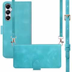imoshion Etui de télephone portefeuille avec cordon Samsung Galaxy A15 (5G/4G) - Turquoise