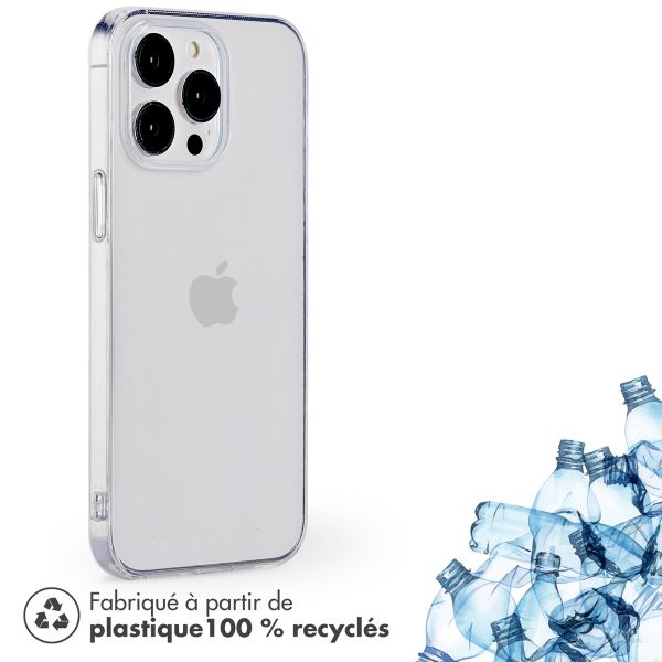 Accezz Coque Clear 100% recyclée iPhone 14 Pro Max - Transparent