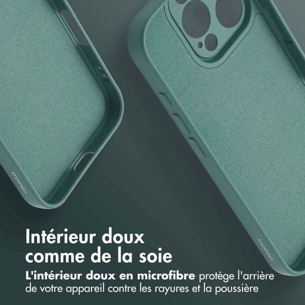 imoshion Coque Couleur avec MagSafe Apple iPhone 16 Pro Max - Vert foncé