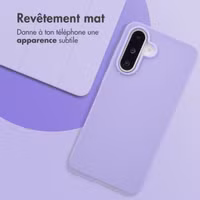 imoshion Coque Couleur Samsung Galaxy A36 / A56 - Tropical Violet