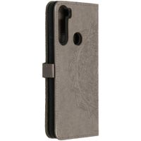 Etui de téléphone portefeuille Mandala Xiaomi Redmi Note 8T