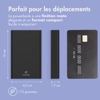 imoshion Ultra Series Batterie externe 10.000 mAh - Noir