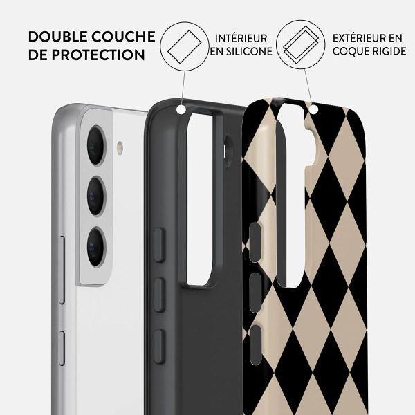 Burga Coque arrière Tough Samsung Galaxy S22 - Proper Uniform