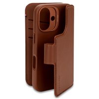 Decoded Portefeuille détachable 2 en 1 en cuir MagSafe Apple iPhone 16 - Tan