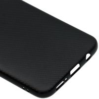 Coque silicone Carbon Samsung Galaxy A50 / A30s - Noir