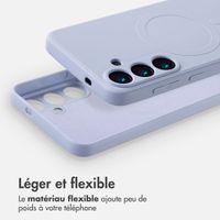 imoshion Coque Couleur avec MagSafe Samsung Galaxy S25 Plus - Lila