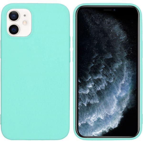 imoshion Coque Couleur iPhone 12 Mini - Turquoise