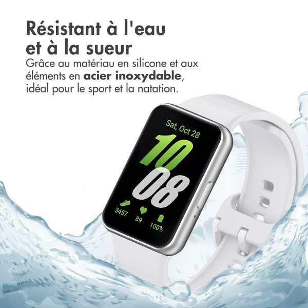 imoshion Bracelet silicone Samsung Galaxy Fit 3 - Blanc