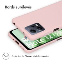 imoshion Coque Couleur Xiaomi Redmi Note 12 / Xiaomi Poco X5 5G - Dusty Pink