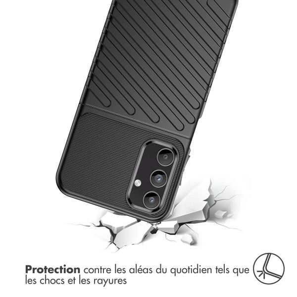 imoshion Coque arrière Thunder Samsung Galaxy A15 (5G/4G) - Noir