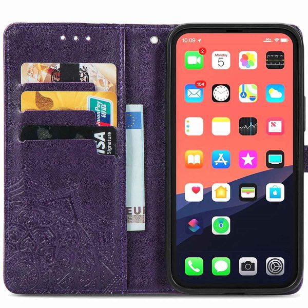 imoshion Etui de téléphone portefeuille Mandala iPhone 13 - Violet