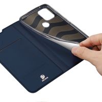 Dux Ducis Étui de téléphone Slim Motorola G50 - Bleu foncé