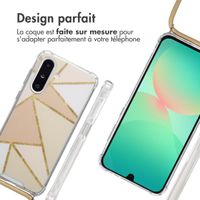 imoshion Coque Design avec cordon Samsung Galaxy A26 - Beige Graphic
