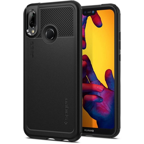 Spigen Coque Marked Armor Huawei P20 Lite - Noir