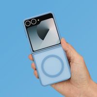 imoshion Coque Color Guard avec MagSafe Samsung Galaxy Z Flip 7 - Bleu clair