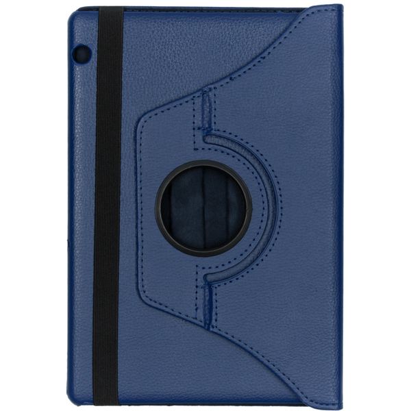 imoshion Coque tablette rotatif à 360° Huawei MediaPad T5 10.1 pouces - Bleu foncé