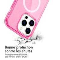 imoshion Coque Sparkle avec MagSafe iPhone 13 Pro - Rose