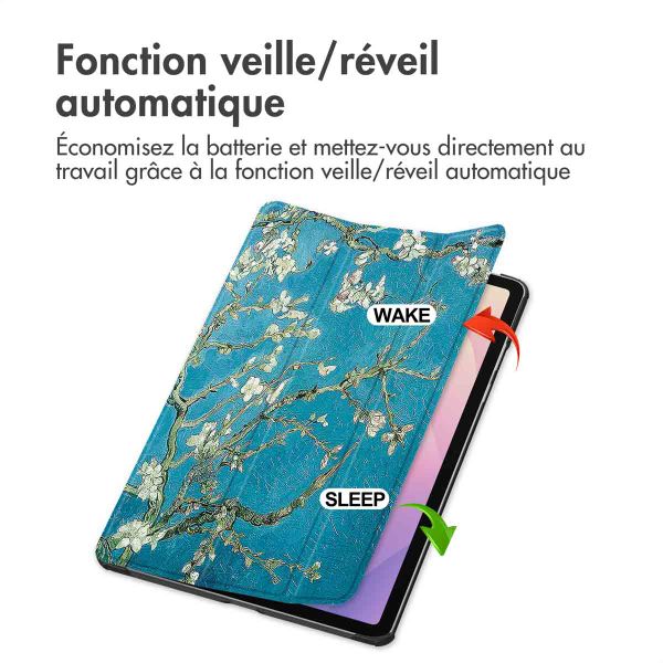imoshion Coque tablette Design Trifold Samsung Galaxy Tab S11 - Green Plant
