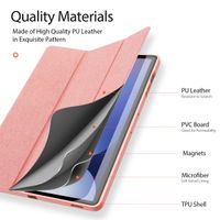 Dux Ducis Coque tablette Domo Samsung Galaxy Tab S10 Plus / Tab S9 FE Plus / Tab S9 Plus - Rose