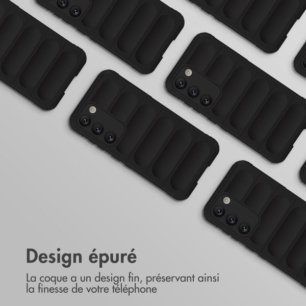 imoshion Coque arrière EasyGrip Samsung Galaxy S23 - Noir