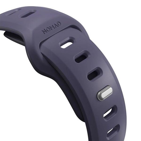 Nomad Bracelet Tempo en silicone Apple Watch Series 1 - 11 / SE / Ultra (44/45/46/49 mm) - Wide fit - Purple