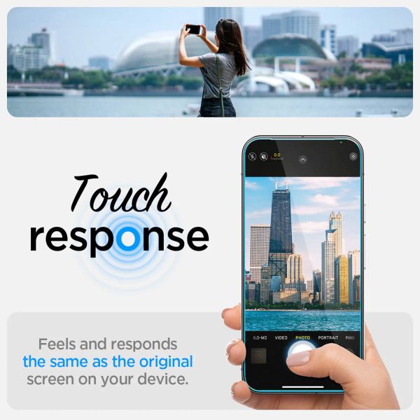 Spigen Protection d'écran en verre trempé GLAStR Privacy Applicator Google Pixel 9 Pro XL / 10 Pro XL